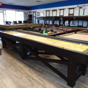 14' Otis Shuffleboard table by Plank & Hyde